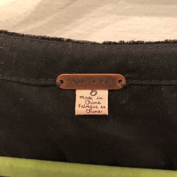 Black velvet tip or jacket. Almost new! - Picture 3 of 3